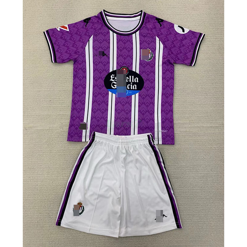 Camiseta Real Valladolid 1ª Equipación 2024/2025 Niño Kit