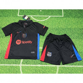 Camiseta Barcelona 2024/2025 Negro Niño Kit