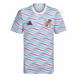 Camiseta River Plate 2024/2025 Pre-Match Azul/Rojo