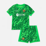 Camiseta de Portero Barcelona 2024/2025 Niño Kit Verde