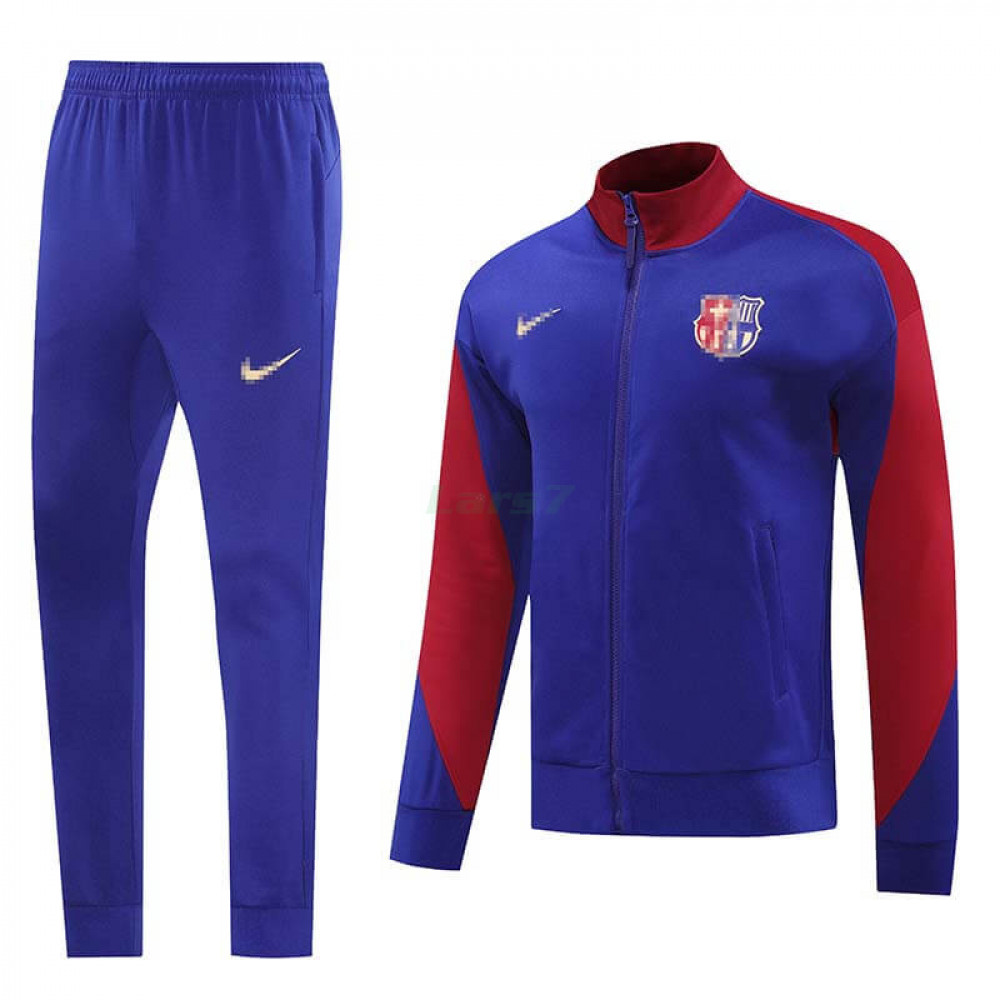 Chandal Barcelona 2024/2025 Azul Real/Rojo