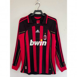 Camiseta AC Milan 1ª Equipación Retro 06/07 ML