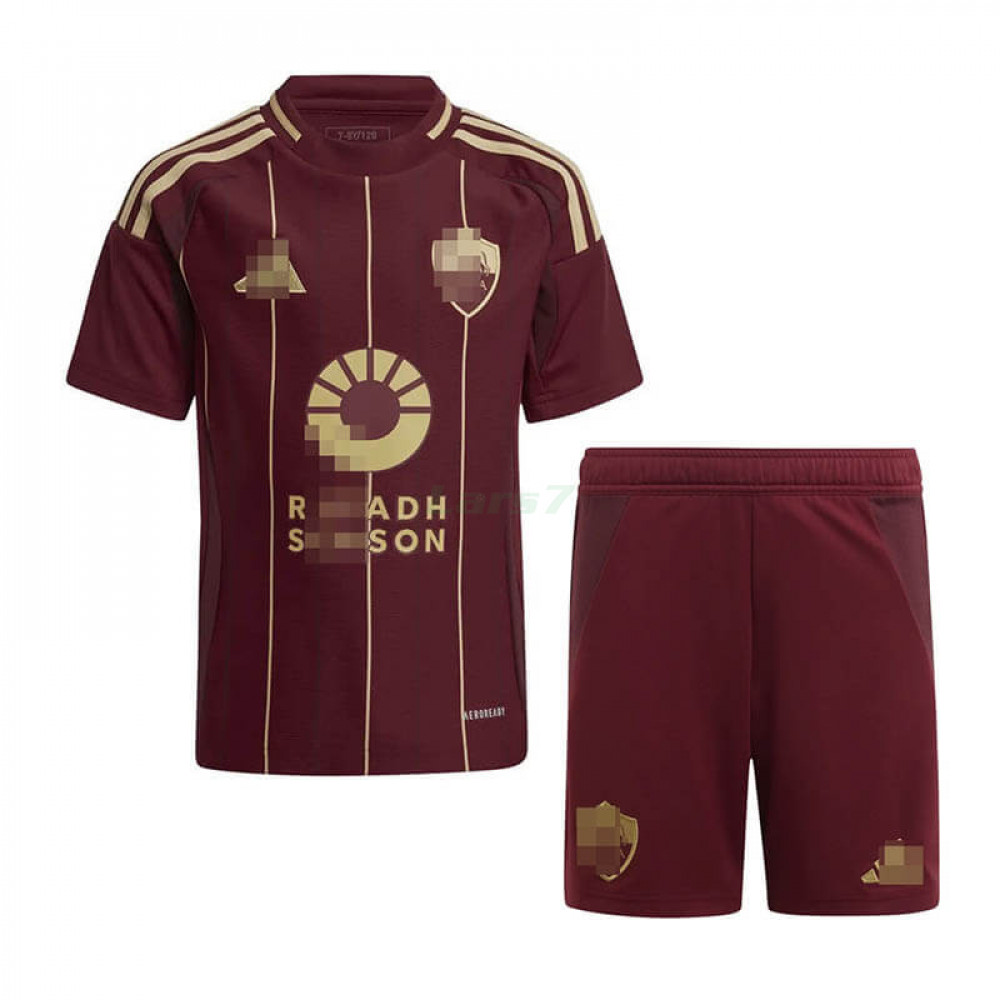 Camiseta AS Roma 1ª Equipación 2024/2025 Niño Kit