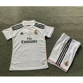 Camiseta Real Madrid 1ª Equipación Retro 2014/15 Niño Kit