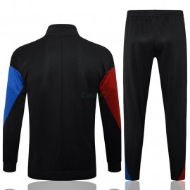 Chandal Barcelona 2024/2025 Niño Negro/Rojo/Azul