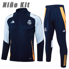 Chandal Real Madrid 2024/2025 Niño Azul Marino/Azul Claro