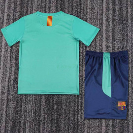 Camiseta Barcelona 2ª Equipación Retro 10/11 Niño Kit