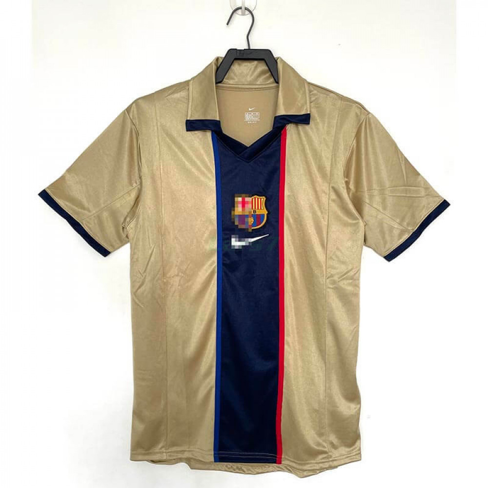 Camiseta Barcelona 2ª Equipación Retro 2001/02