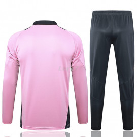 Sudadera De Entrenamiento Real Madrid 2024/2025 Kit Rosa/Gris