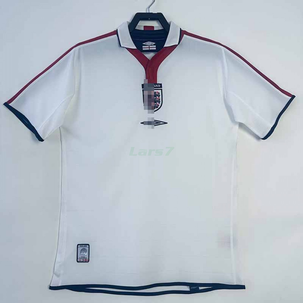 Camiseta Inglaterra 1ª Equipación Retro 2004