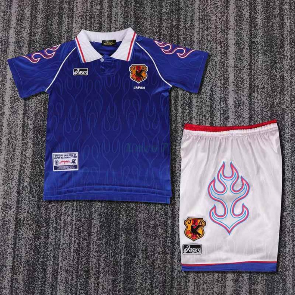 Camiseta Japón 1ª Equipación Retro 1998 Niño Kit