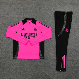 Sudadera De Entrenamiento Real Madrid 2024/2025 Kit Rosado