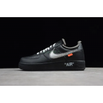 Conplex Con Off-White x MoMa x Air Force 1’07 Virgil Black with Zip-Tie