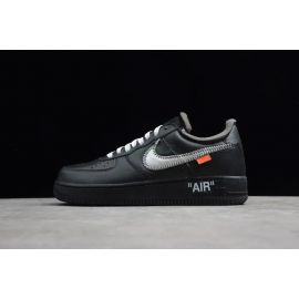 Conplex Con Off-White x MoMa x Air Force 1’07 Virgil Black with Zip-Tie