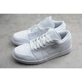 Air Jordan 1 Corte Bajo Triple White