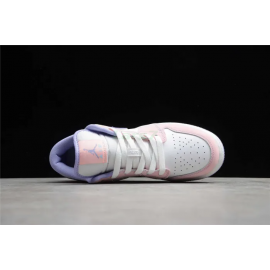 Air Jordan 1 Corto Bajo SE Arctic Punch Rosa Púrpura Blanco