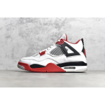 Air Jordan 4 “Fire Red”Blanco Rojo