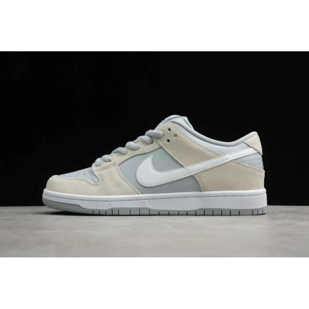 SB Dunk Low Summit White Wolf Grey