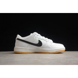 SB Dunk Low Pro lso White Gum Negro Blanco