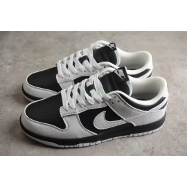 SB Dunk Low Reverse Panda Negro Blanco