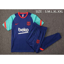 Camiseta de Entrenamiento Barcelona 2021/2022 Azul/Verde