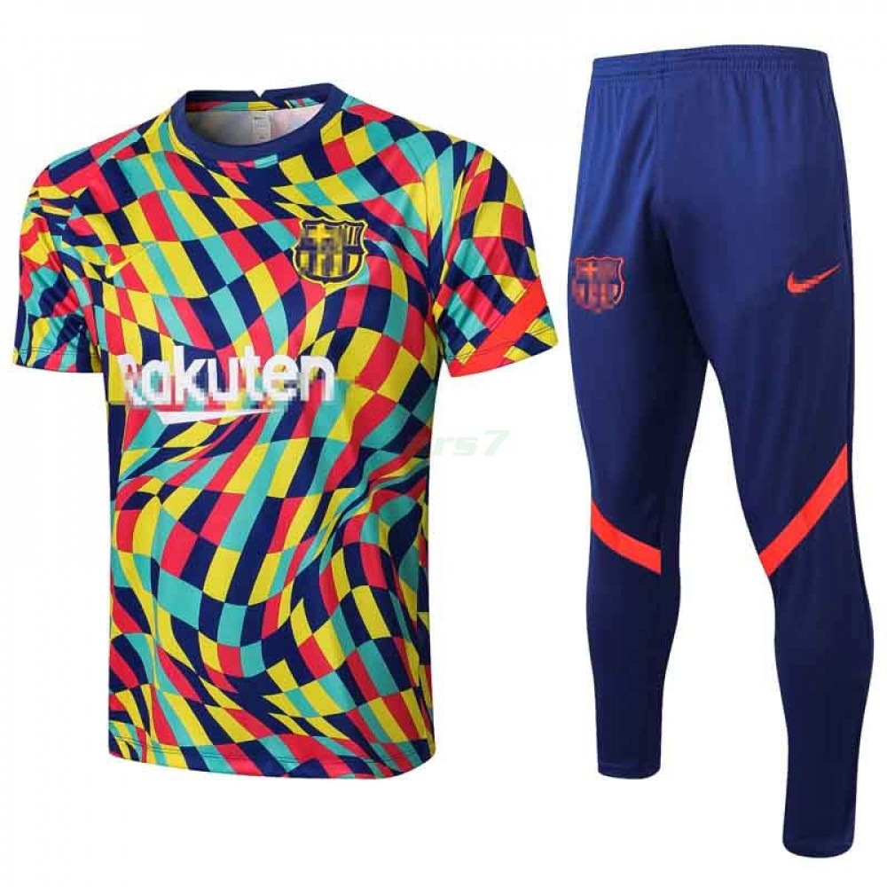 Camiseta de Entrenamiento Barcelona 2021/2022 Kit Policramo