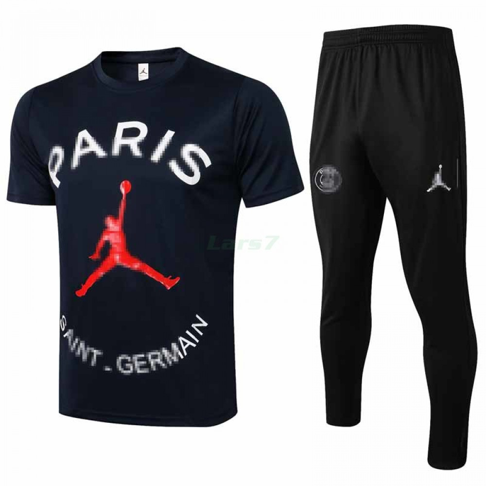 Camiseta de Entrenamiento PSG 2021/2022 Kit Jordan Azul Marino