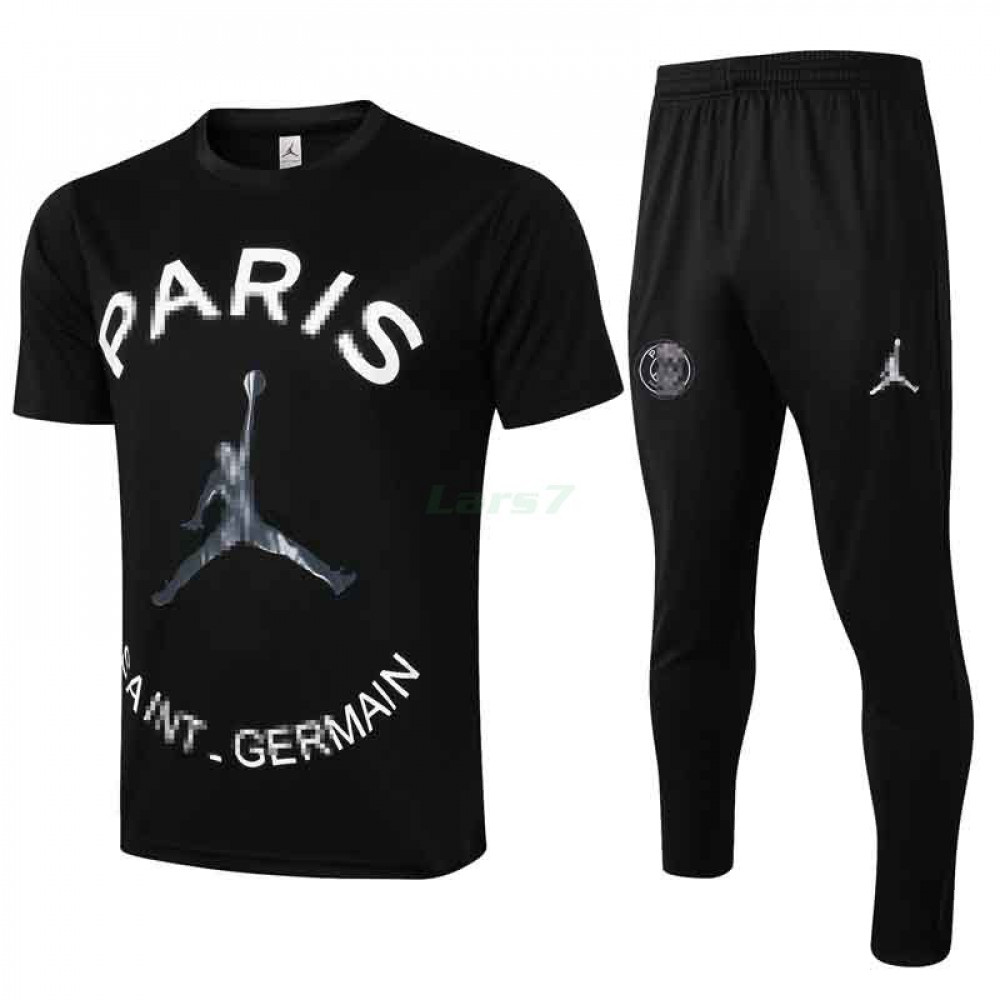 Camiseta de Entrenamiento PSG 2021/2022 Kit Jordan Negro