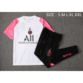 Camiseta de Entrenamiento PSG 2021/2022 Kit Blanco/Rosa