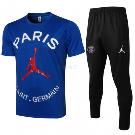 Camiseta de Entrenamiento PSG 2021/2022 Jordan Azul