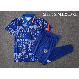 Polo Chelsea FC 2021/2022 Estampado Azul