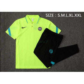 Polo Inter De Milan 2021/2022 Verde Fluorescente