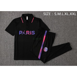 Polo PSG 2021/2022 Negro Marca Polícromo