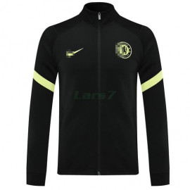 Chaqueta Chelsea 2021/2022 Cuello Alto Negro/Amarillo