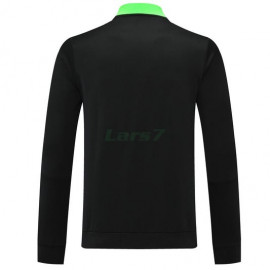 Chaqueta Manchester United 2021/2022 Cuello Alto Negro/Verde