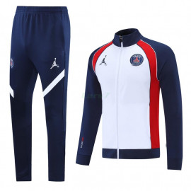 Chaqueta PSG 2021/2022 Cuello Alto Azul/Blanco/Rojo