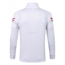 Chaqueta PSG 2021/2022 Cuello Alto Blanco