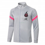 Chaqueta PSG 2021/2022 Cuello Alto Gris