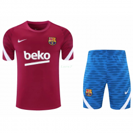 Camiseta de Entrenamiento Barcelona 2021/2022 Rojo