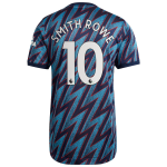 Camiseta Smith Rowe 10 Arsenal 3ª Equipación 2021/2022