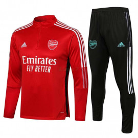 Sudadera De Entrenamiento Arsenal 2021/2022 Rojo