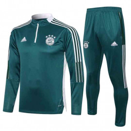 Sudadera De Entrenamiento Bayern Munich 2021/2022 Verde Oscuro