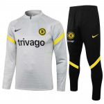 Sudadera De Entrenamiento Chelsea FC 2021/2022 Kit Gris Claro