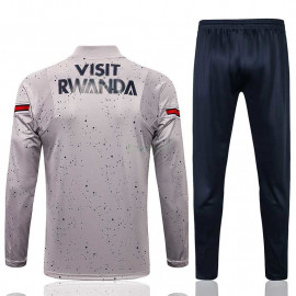 Sudadera De Entrenamiento PSG 2021/2022 Estampado Gris Claro 