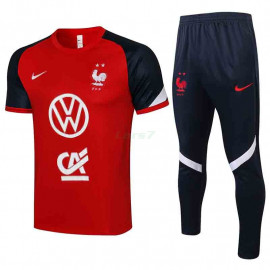 Camiseta De Entrenamiento Francia 2021/2022 Rojo