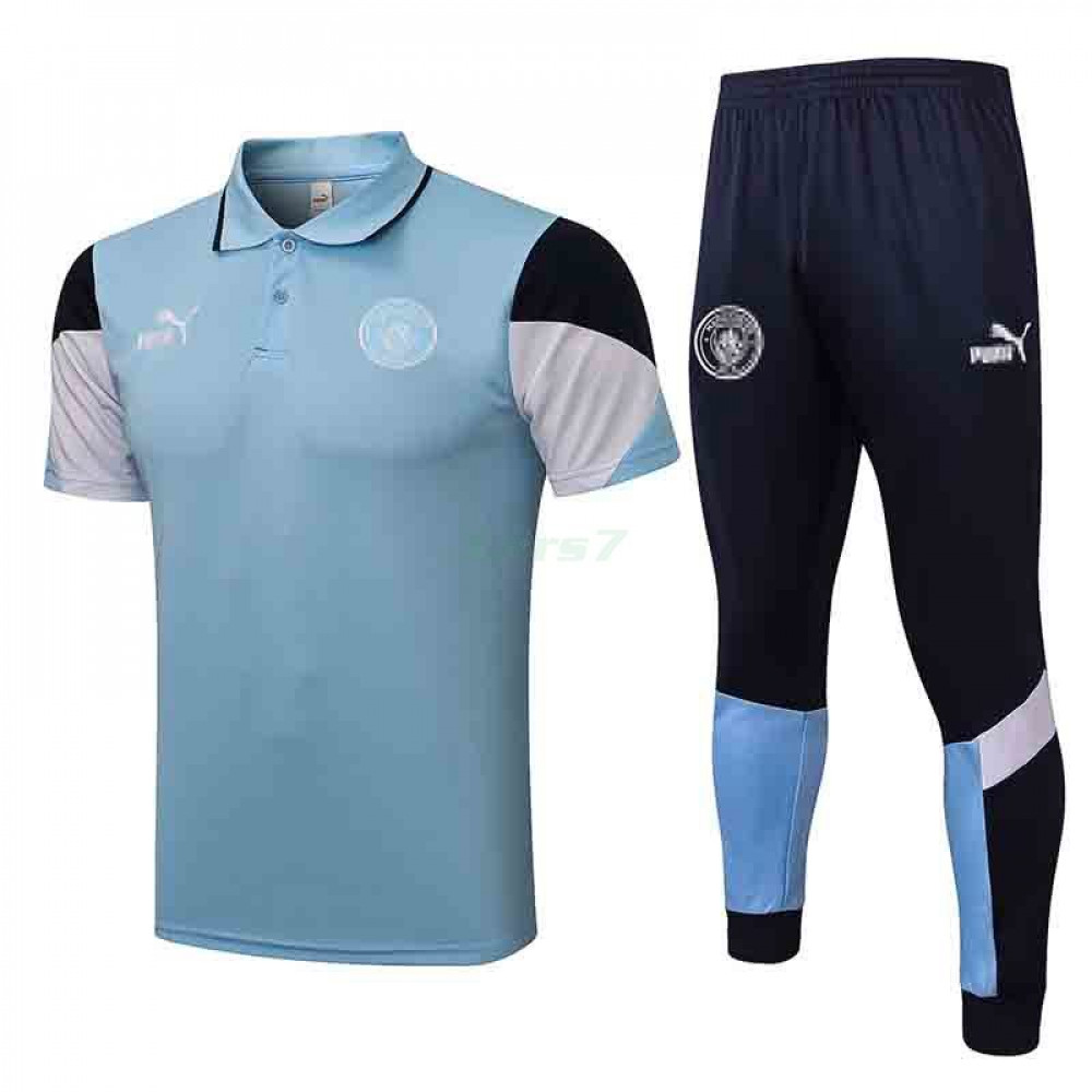 Camiseta De Entrenamiento Manchester City 2021/2022 Kit Azul Claro