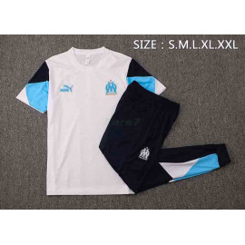 Camiseta De Entrenamiento Olympique Marsella 2021/2022 Kit Blanco