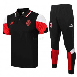 Polo AC Milan 2021/2022 Negro