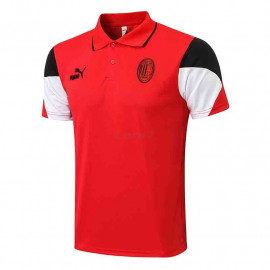 Polo AC Milan 2021/2022 Rojo