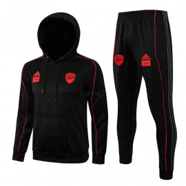 Chaqueta Arsenal FC 2021/2022 Con Capucha Negro